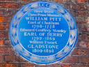Pitt, William (Earl of Chatham) - Gladstone, W E - Derby, 14th Earl of (Edward Stanley) (id=870)